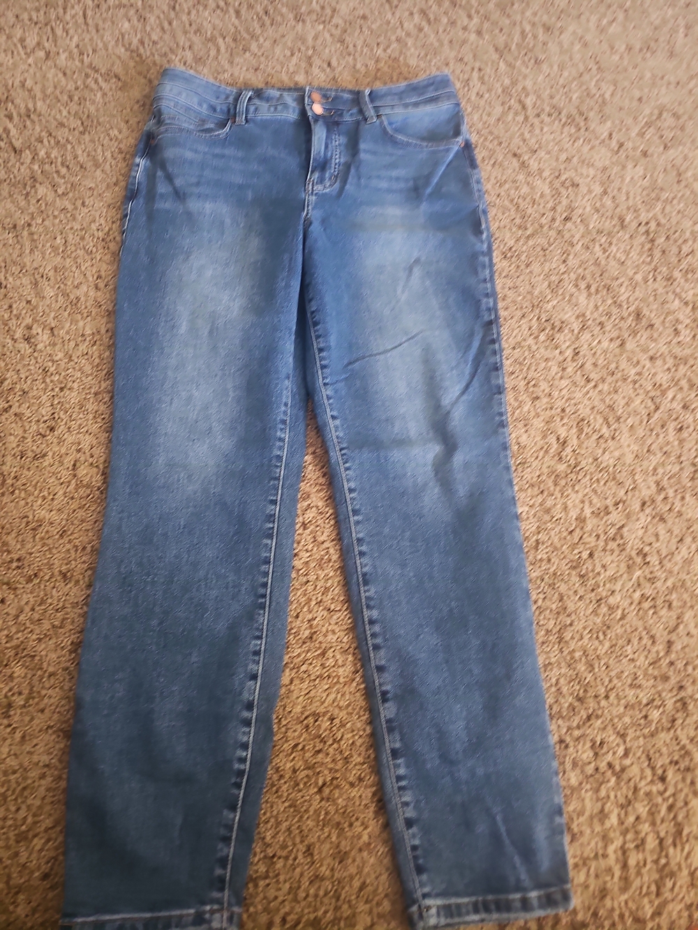 Maurices EVERFLEX Medium WASH HIGH RISE Skinny Jeans 16